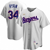 Rangers 34 Nolan Ryan White 2020 Nike Cool Base Jersey Dzhi,baseball caps,new era cap wholesale,wholesale hats